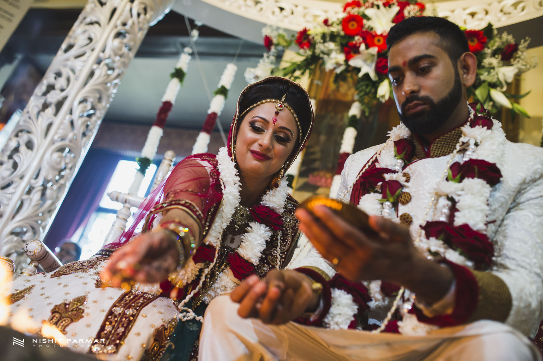 Bride and Groom Havan (Holy Fire)