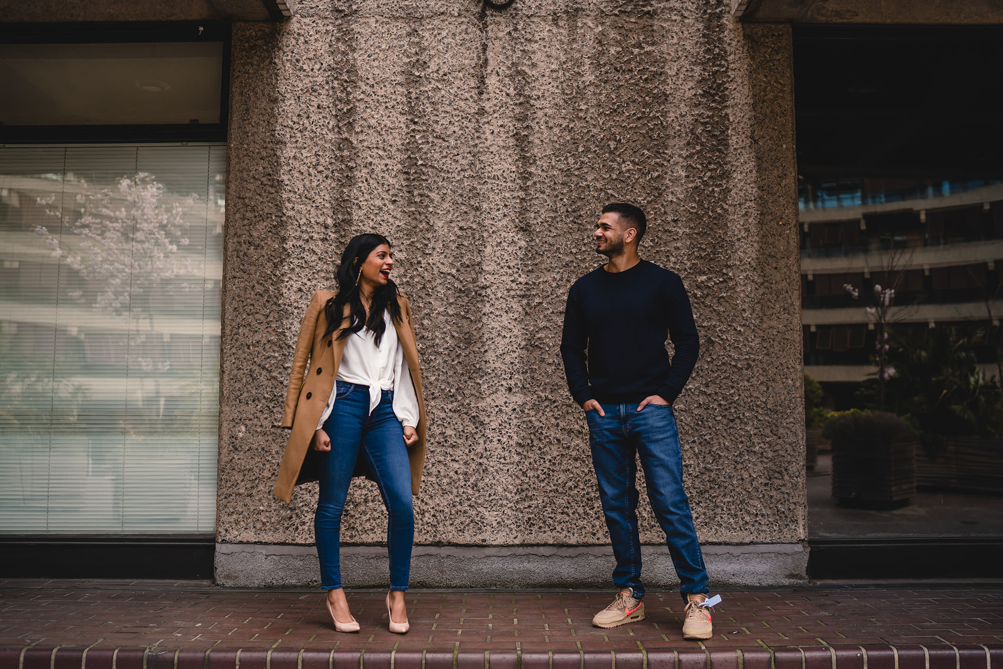 Prewedding shoot barbican london devan jigna